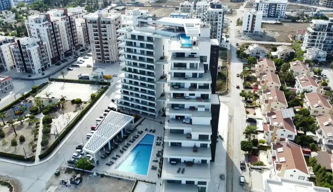 Wohnung mit Meerblick in İskele, Nordzypern